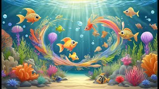 Les petits poissons dans l'eau