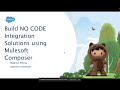 Build NO CODE Integration solutions using Mulesoft Composer -Salesforce Developer Group, Bhubaneswar