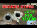 Different ways To Remove and Tap out Busted Studs and Bolts,