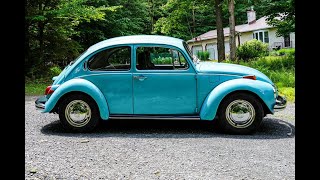 1971 Volkswagen Super Beetle Coupe Walk-around Video