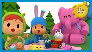 🎁🥚 POCOYO E NINA - Ovos surpresa [136 minutos] | DESENHOS ANIMADOS para crianças