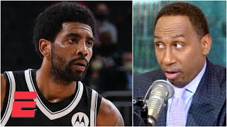 Stephen A. questions Kyrie Irving's commitment to the Nets | KJZ