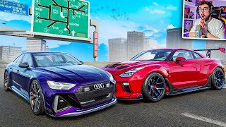 ACCIDENTES REALES EN AUTOPISTA JAPONESA 💥 | BeamNG Drive