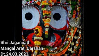 Sinha Dwar opening rituals Patitapaban Mangal Arati Darshan Sri Jagannath Temple, Puri Dt.24/03/2023