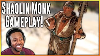 For Honor Shaolin Monk Gameplay  ∙ First Time Using New Heroes! [Impression]