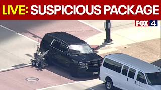 LIVE: Suspicious package in Dallas