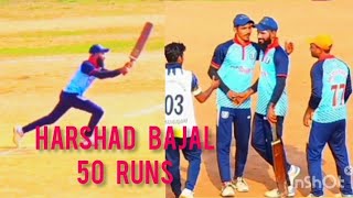 HARSHAD BAJAL 50 RUNS against KFC KODICAL AT DERLAKATTE /YFU#HIGHLIGHTS#UNDERARMCRICKET