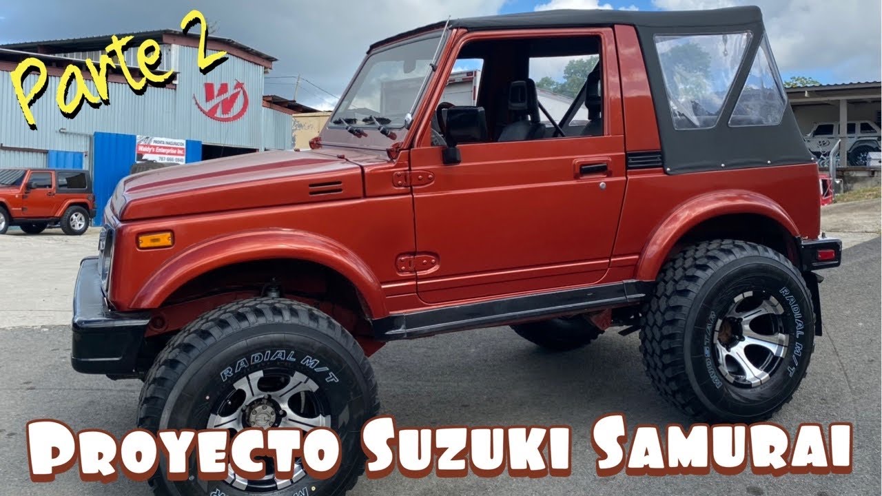 Proyecto Suzuki Samurai Segunda Parte By Waldys Off Road - YouTube