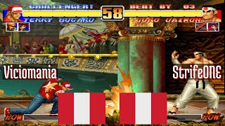 FT10 @kof96: Viciomania (PE) vs StrifeONE (PE) [King of Fighters 96 Fightcade] Nov 29