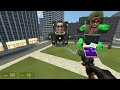 new speakerman multiverse skibidi toilet vs gman soldier mk4 in garrys mod