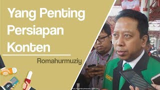 Jelang Debat Capres Cawapres 2019, Romahurmuziy Ungkap Ma'ruf Dibekali Strategi Komunikasi Politik