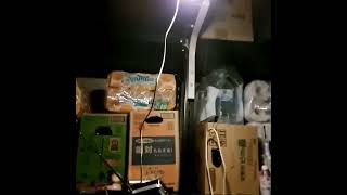 発電デバイス付き扇風機でLEDライトとラジオ鳴らしてみた😃#マナビチャレンジ