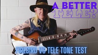 Epiphone Firebird vs Tele-Head to Head Tone Test: A Better Tele?