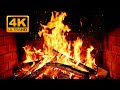 🔥 Cozy Fireplace 4K (12 HOURS). Fireplace with Crackling Fire Sounds. Fireplace Ambience