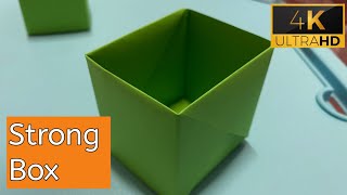 How To Make A Strong Box from paper , 4K
