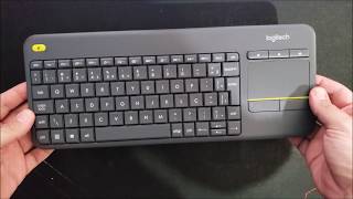 Unboxing WIRELESS TOUCH KEYBOARD LOGITECH K400 PLUS /TV /ANDROID/SAMSUNG DEX PAD