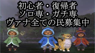 FF11歴18年の主婦が雑に配信！【ダイバー狼鯖】初心者・復帰者・ソロ専・ガチ専ヴァナ全ての民募集中