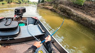 PESCA NO POÇO SECRETO DO RIO MIRANDA!!