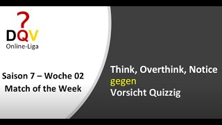 DQV Online-Liga Saison 2025 - Woche 2 - Match of the Week