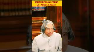 Remembering legend Dr APJ Abdul Kalam| Missile man of India| #shorts #abdulkalam