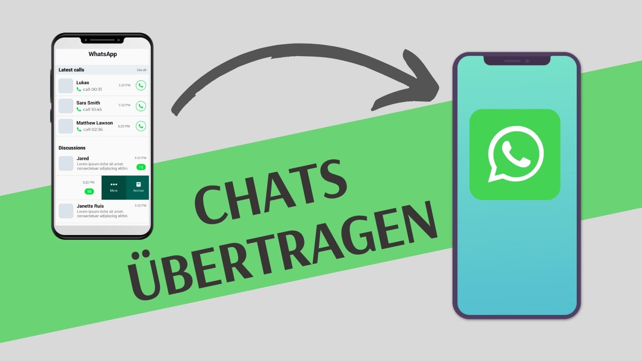 Whatsapp - Chats Auf Neues Handy übertragen - YouTube