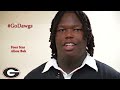 newest georgia bulldog aliou bah speaks with inthedenwithfred media