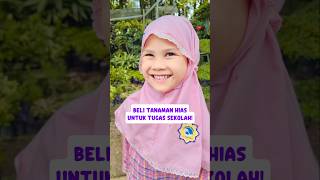 TUGAS SEKOLAH BELI TANAMAN HIAS! #shortviral #fypshorts #sekolah #tugassekolah