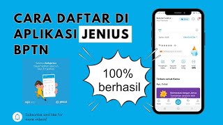 Cara Daftar Di Aplikasi Jenius BPTN | Cara Membuat Akun