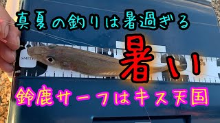 鈴鹿サーフがキスで熱いが暑すぎる(°▽°)暑過ぎて6時から8時までが限界