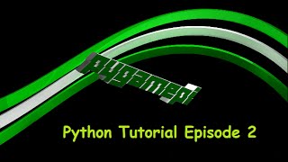 Pygamepi - Programming Tutorials - Python E2 (Loops)