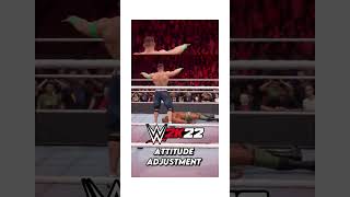 WWE 2k23 vs WWE 2k22 FINISHER COMPARISON #shorts
