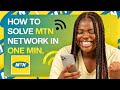 HOW TO SOLVE MTN BAD NETWORK IN ONE MINS #qlax #hack #mtn #solve