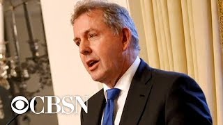 U.K. ambassador to U.S. criticizes Trump administration in leaked memos