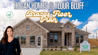 Live Near the Water for Less! | Hogan Homes | Peaceful Estates | Flour Bluff | Brazos Floor Plan