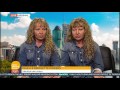 Piers Morgan Can't Stop Laughing While Talking To Super Identical Twins  Good Morning Britain