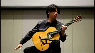 Asia International Guitar Festival 2023 Competition Frist Round - Jaemin Yoon (윤재민)