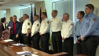 First responders recognized for efforts to fight SPS Technologies fire in Montgomery County