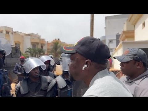Urgent-Cité Keur Gorgui : L'opposant Ousmane Sonko empêché de sortir de son quartier par les FDS