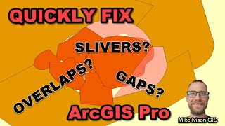 Editing in ArcGIS Pro - Remove Gaps, Overlaps, and Slivers with the Align Features Tool