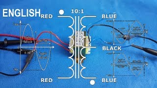 Transformer polarity test / how to find it / and how to test a transformer with DMM & oscilloscope