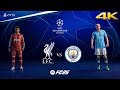 FC 25 - Liverpool vs Manchester City Ft. Chiesa, Haaland, | UEFA Champions League | PS5™ [4K60]