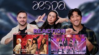aespa 에스파 'Girls' M/V & Stage Video REACTION!!