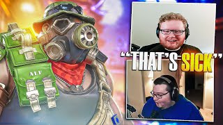 Impressing these streamers with NERFED Roadhog! | Overwatch 2