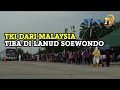 Ratusan TKI dari Malaysia Tiba di Lanud Soewondo Medan