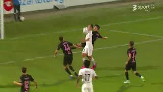 UEFA Conference League. J. Ikaunieks goal (Sabah 0:1 RFS Riga)