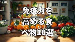 【驚きの】免疫力向上効果！風邪に負けない体を作るための食べ物10選！