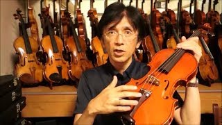 バイオリン購入・ブルガリア製・イタリア新作に匹敵・綺麗なニス・つくり・音質