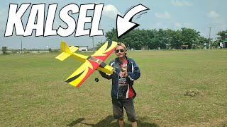 🔴 SECOND FLIGHT PESAWAT RC TRAINER ORDER AN DARI KALSEL ❗