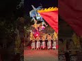 terkena percikan kembang ap saat mengarak ogoh ogoh di festival gwk. ‼️ ogohogoh shorts