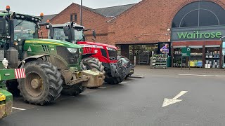 Farm update 331 Finding damaged field drains with an underground camera. Tractors at supermarkets.